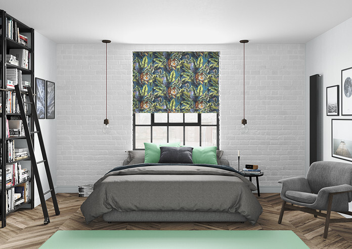 Bengal Tiger, Twilight - Roman Blind - Image 5